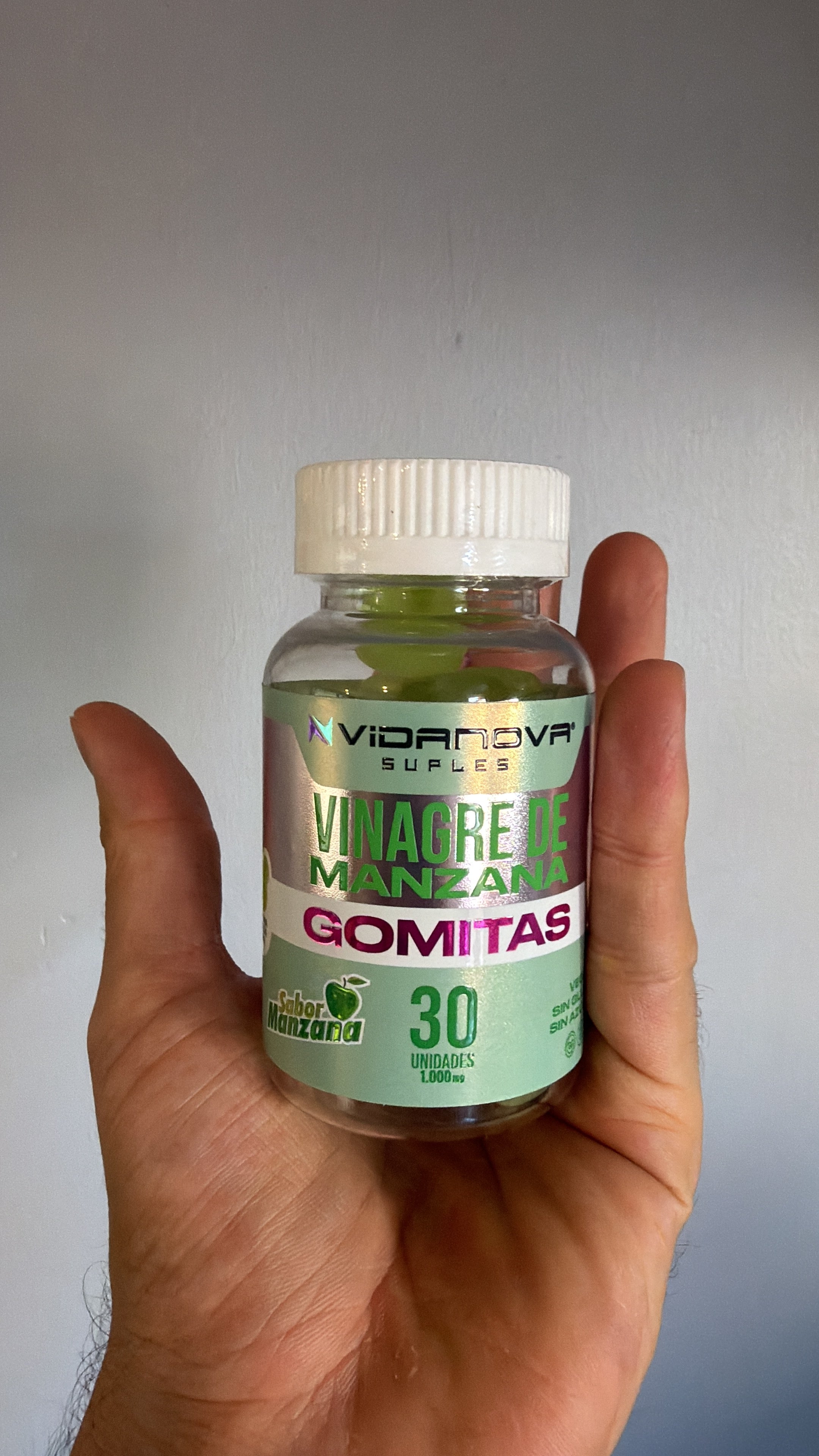 GOMITAS VINAGRE DE MANZANA 1000MG