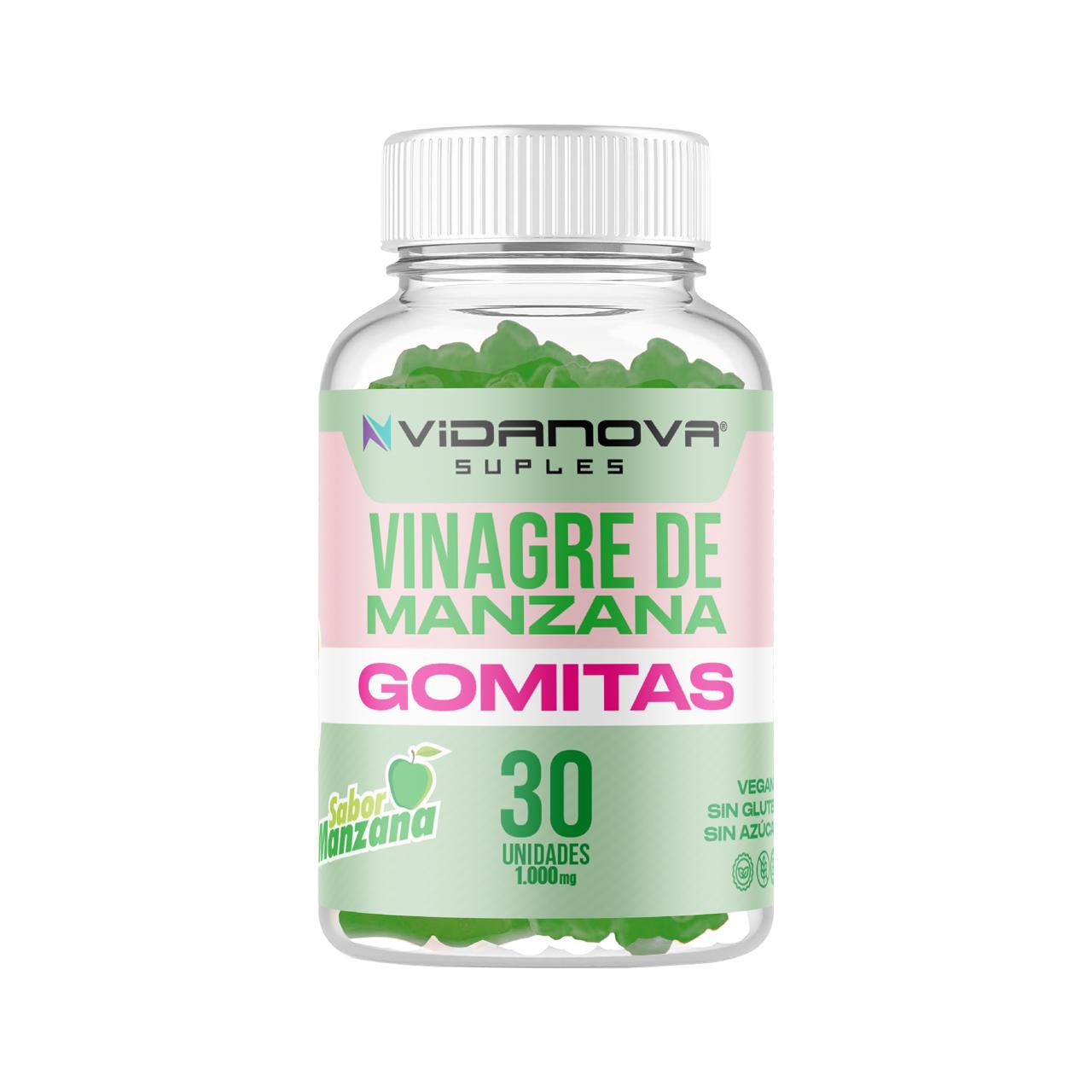 GOMITAS VINAGRE DE MANZANA 1000MG