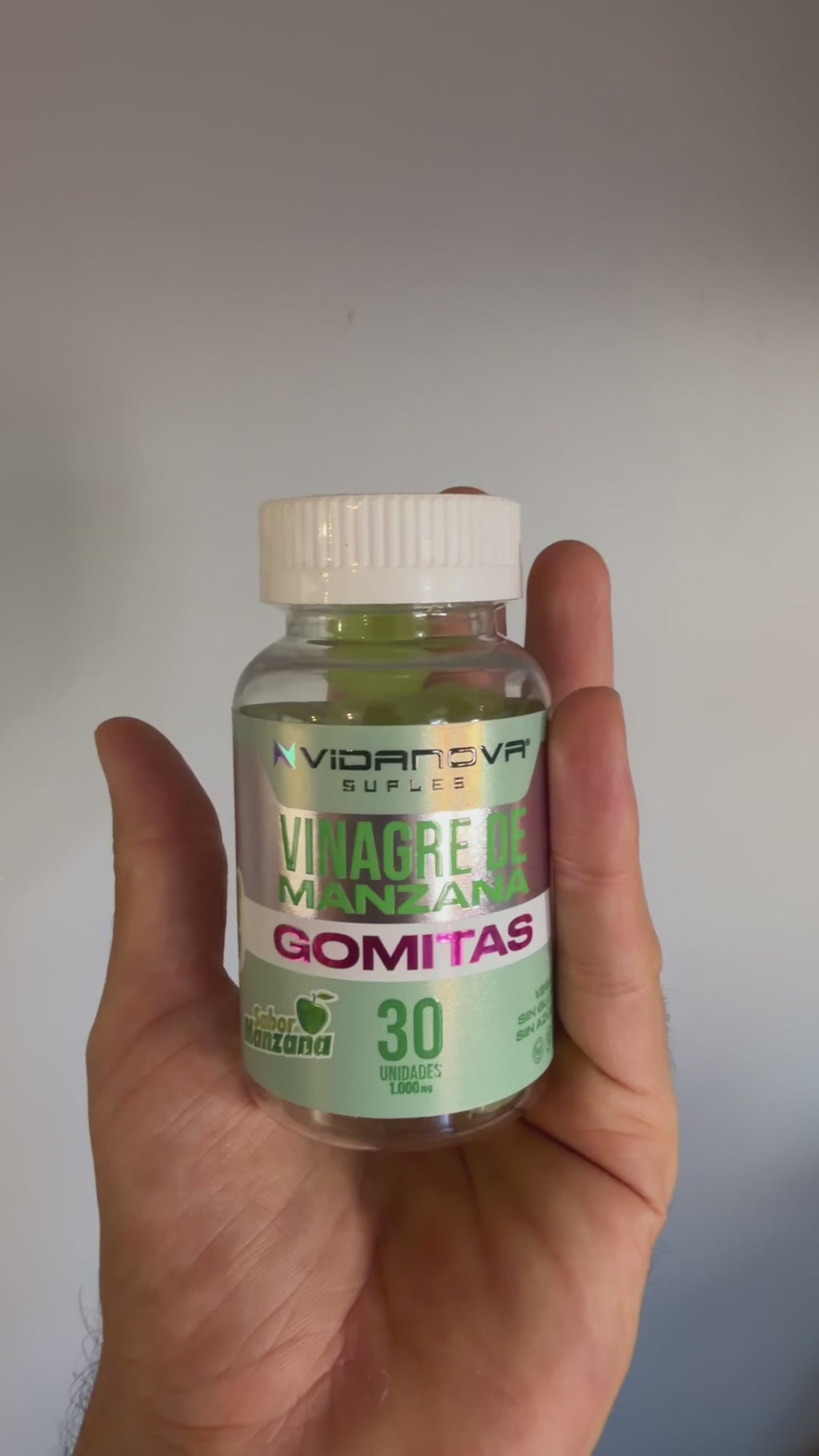 GOMITAS VINAGRE DE MANZANA 1000MG